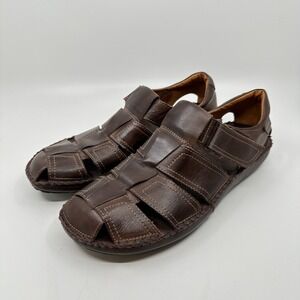Pikolinos Tarifa Sandal Mens Size 43 US 9-9.5 Brown Leather Dad Casual Outdoor